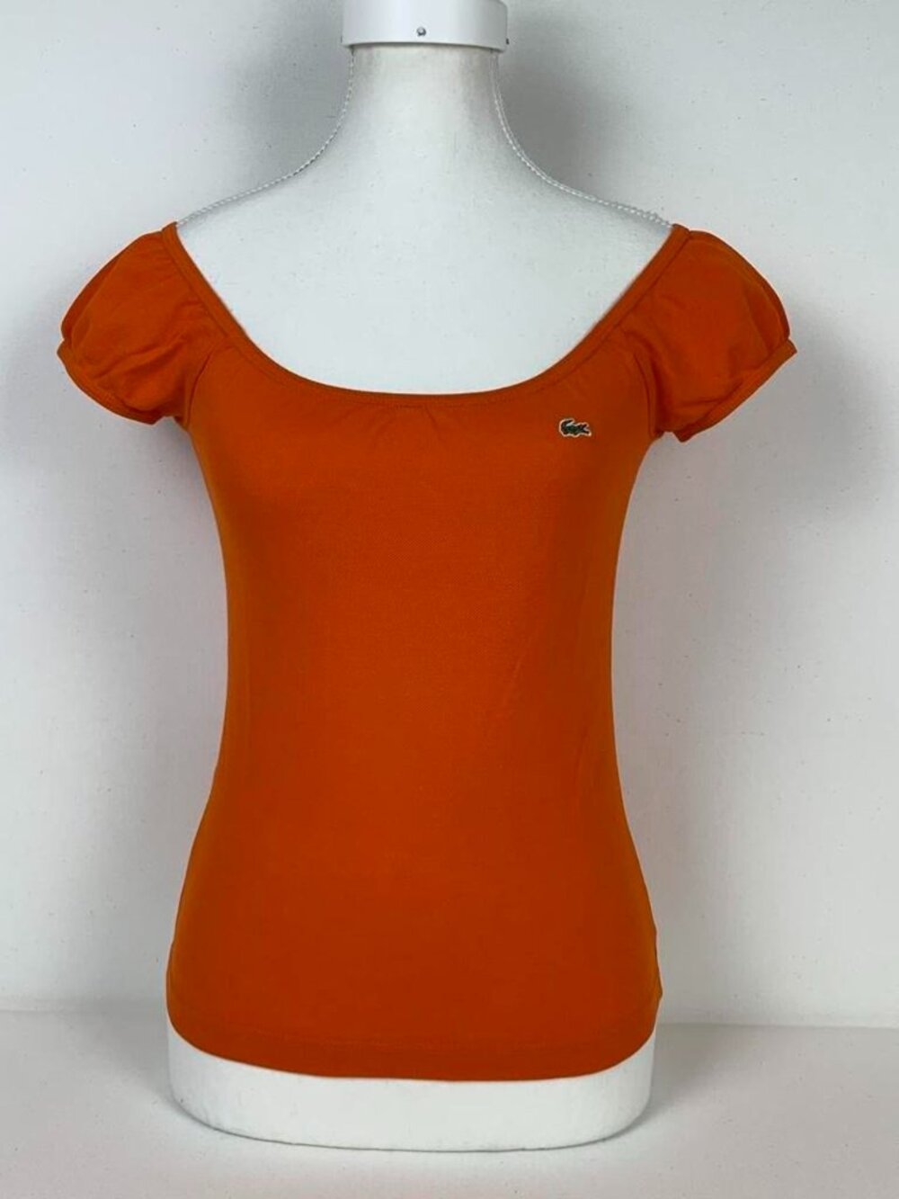 Lacoste Classic Orange Polo Shirt - Size 34/XS | Preppy Style Essential